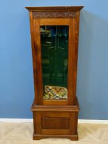 Mahogany gun cabinet