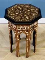 19th century Eastern octagonal occasional table
