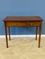 19th century mahogany side table