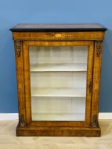 Victorian marquetry inlaid pier cabinet