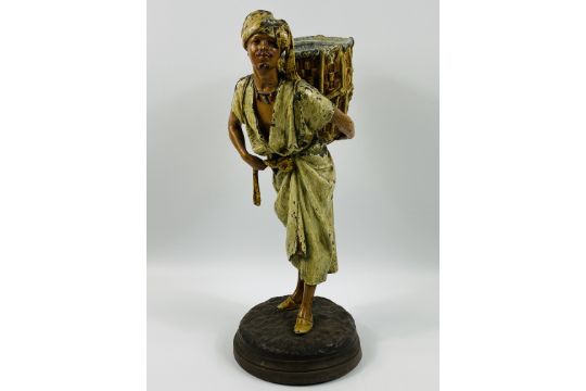 Cold painted spelter figure - Image 5 of 16