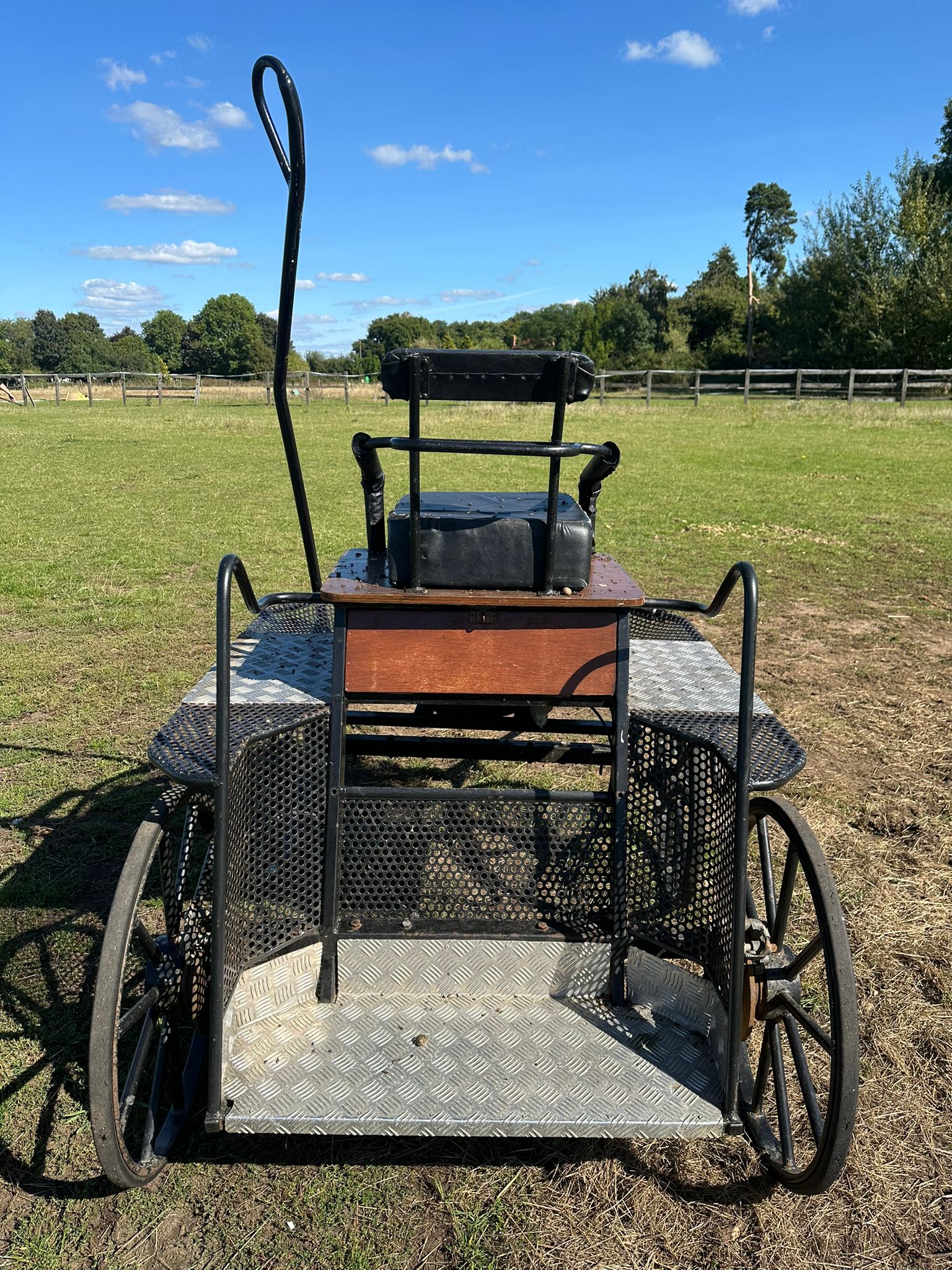 4 WHEEL EXERCISE CART to suit 12.2-13.2hh - Image 2 of 5