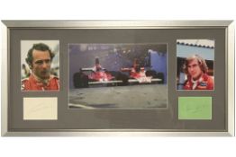 James Hunt & Niki Lauda 'Rivals' Autograph Presentation
