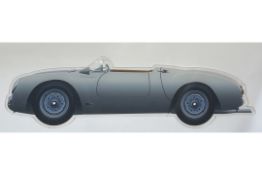 Porsche 550A Spyder Halmo Pespex Sculpture; Number Two of 99 Limited Edition