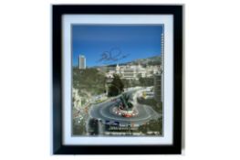 Nigel Mansell CBE-Signed Photograph of the Fairmont (nee Loews) Hairpin