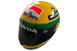 Rheos Aytron Senna Replica Helmet