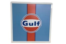 Unused Instantly Recognisable 'Gulf' Illuminated Sign