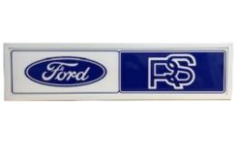 New Metal-Framed 'Ford RS'-Style LED Illuminated Sign
