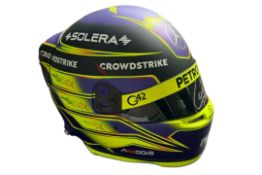 Sir Lewis Hamilton-Signed Replica Helmet
