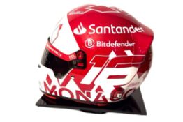 Charles Leclerc Replica Helmet Signed to the Visor