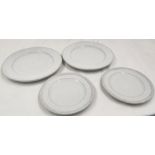 1 x SOHO HOME Set Of Hillcrest Plates - 2 X Side Plate And 2 X Dinner Plate - New/Unused - RRP £