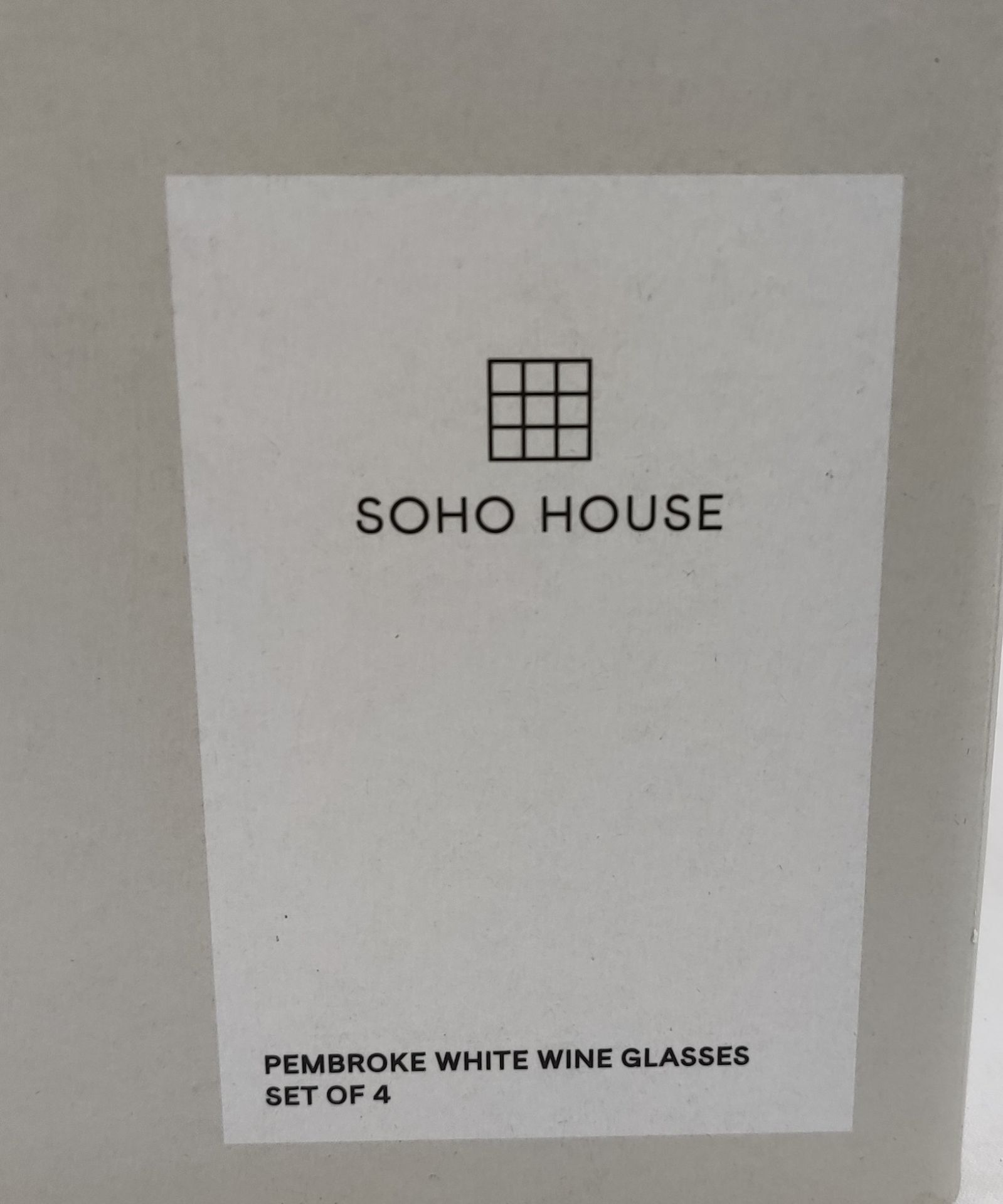 1 x SOHO HOME Pembroke White Wine Glasses - Pack Of 2 - New/Boxed - RRP £36 - Ref: 6741242/HOC134/ - Image 4 of 5