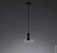 1 x ARTEMIDE Stablight "C" Designer Pendant Light Fitting With Blown Glass Diffuser - RRP £320.00