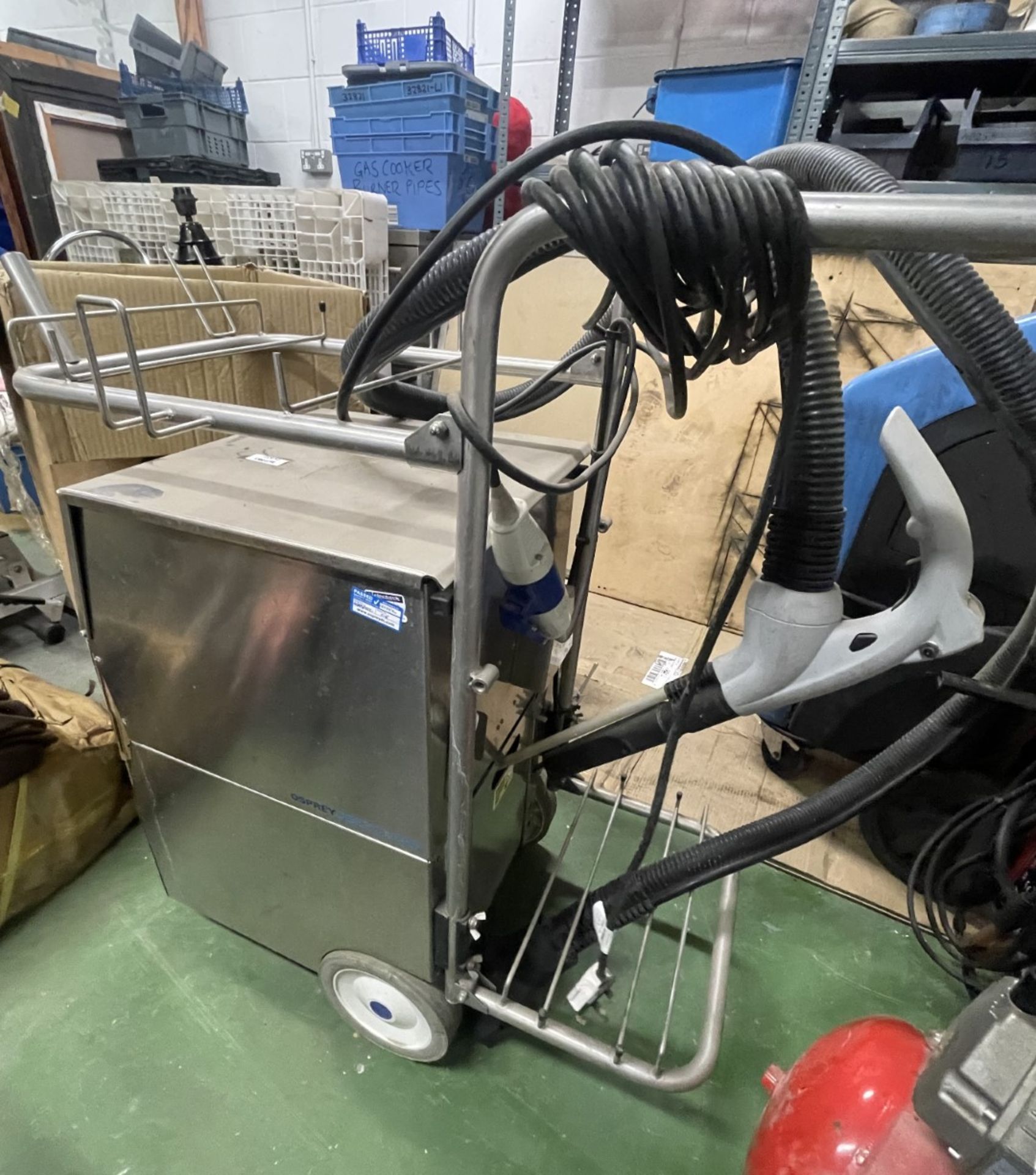1 x Osprey Deep Clean Provap 7 VAC Steam Cleaner - Removed From a Working Environment - CL011 - Ref: - Image 3 of 9