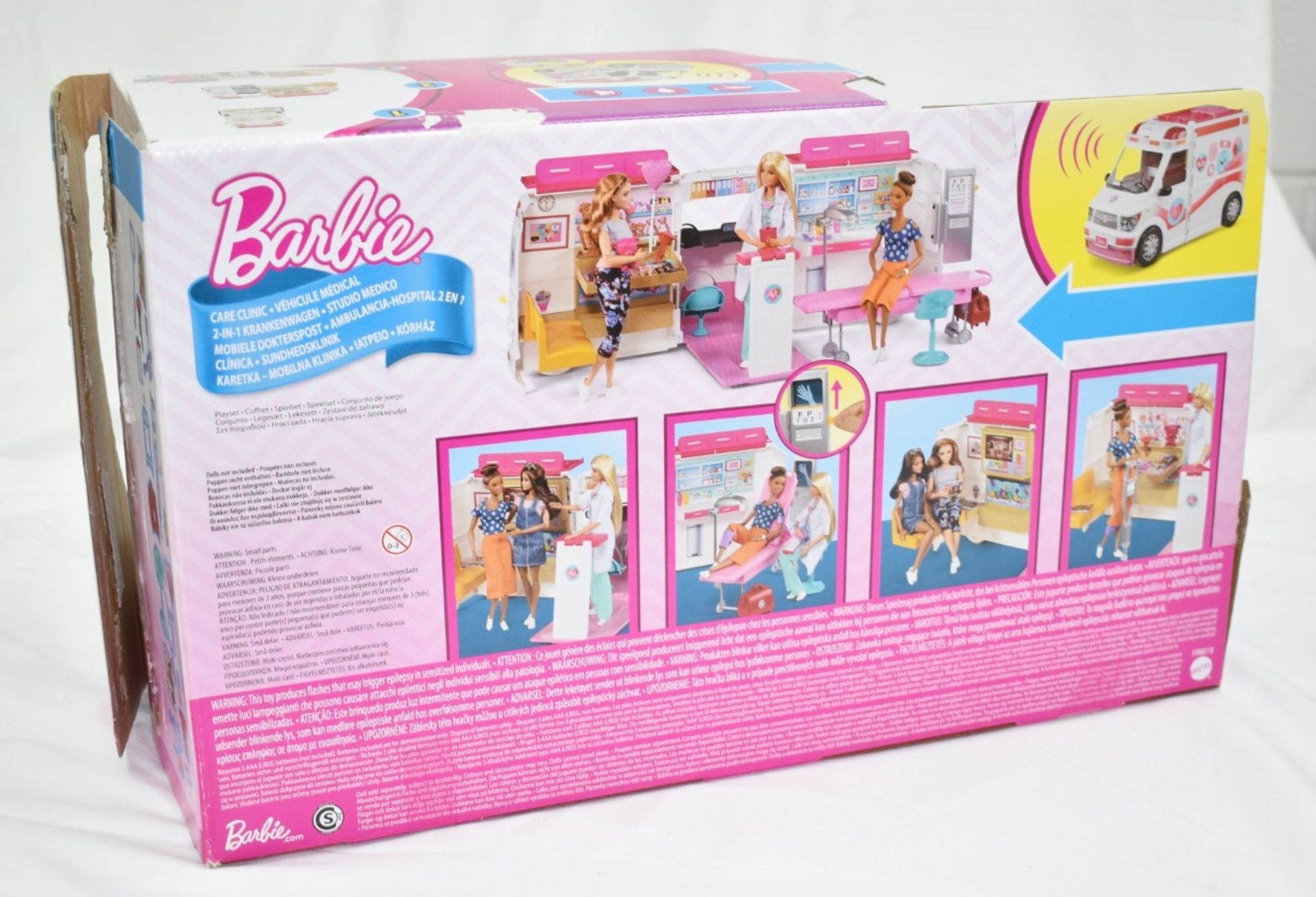 1 x BARBIE Care Clinic Playset With Siren Lights and Sound - Original Price £62.95 - Boxed Stock - Image 5 of 11