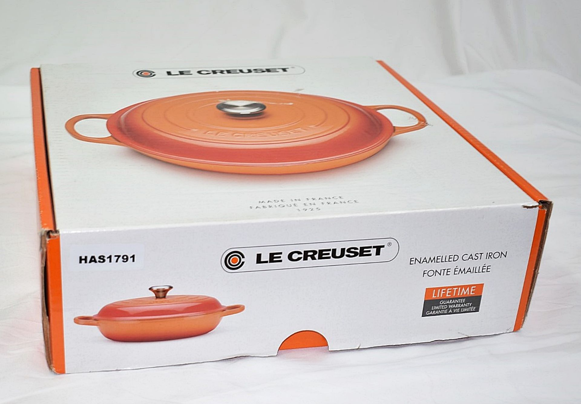 1 x LE CREUSET 'Signature' Enamelled Cast Iron Shallow Casserole Dish (30cm) - Original RRP £270.00 - Image 13 of 17