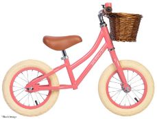 1 x BANWOOD Child's Balance Bike in Coral Pink - Original Price £139.00