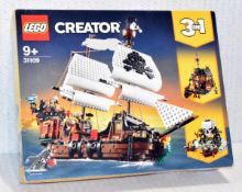 1 x LEGO Creator 3-In-1 Pirate Ship Building Set 31109 - Original Price £115.00 - Sealed & Boxed