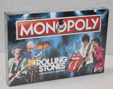 1 x MONOPOLY Collectors Edition ROLLING STONES Board Game - New and Sealed - CL720 - Ref: CA -