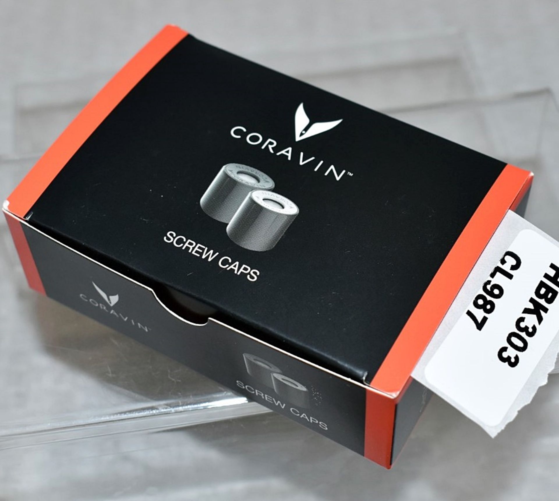 Pack of 6 x CORAVIN Wine Screw Caps - Original Price £29.95 - Boxed Stock - Image 2 of 4