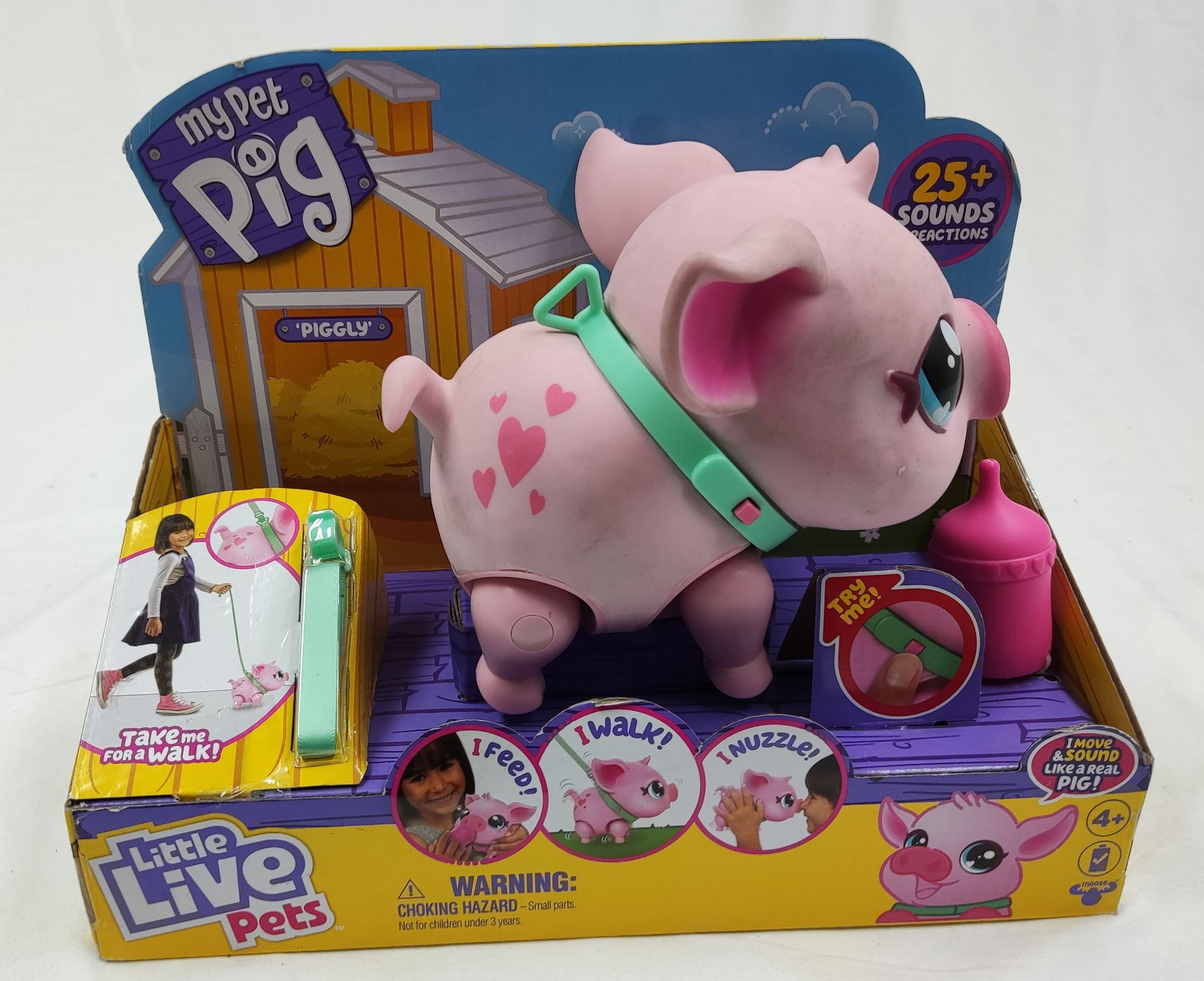 1 x LITTLE LIVE PETS My Pet Pig Piggly - New/Boxed - Image 7 of 8