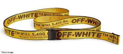 1 x OFF-WHITE Mini Industrial Belt, One Size - Original Price £125.00 - Unused Stock - Ref: HBK273 /