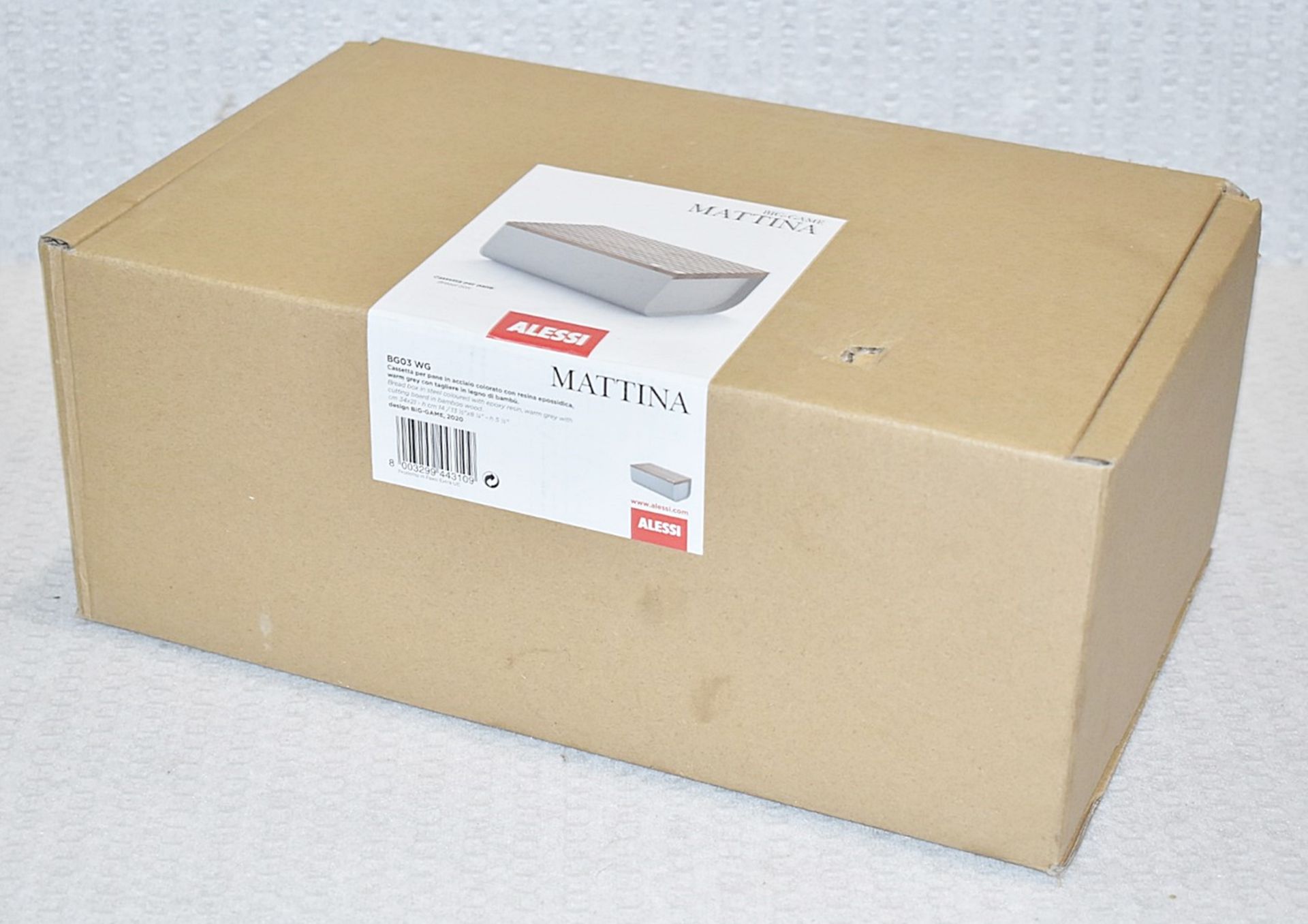 1 x ALESSI 'Mattina' Designer Bread Box (34cm) - £110.00 - Unused Boxed Stock - Image 3 of 7