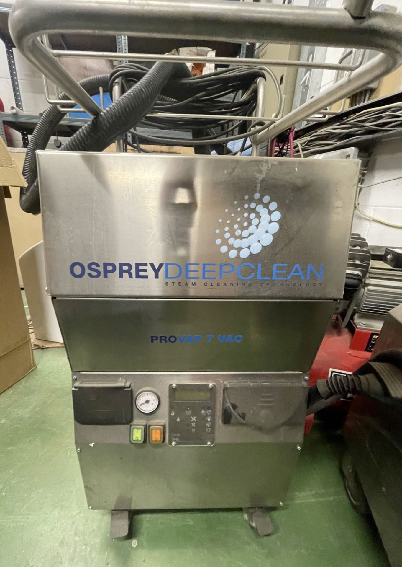 1 x Osprey Deep Clean Provap 7 VAC Steam Cleaner - Removed From a Working Environment - CL011 - Ref: