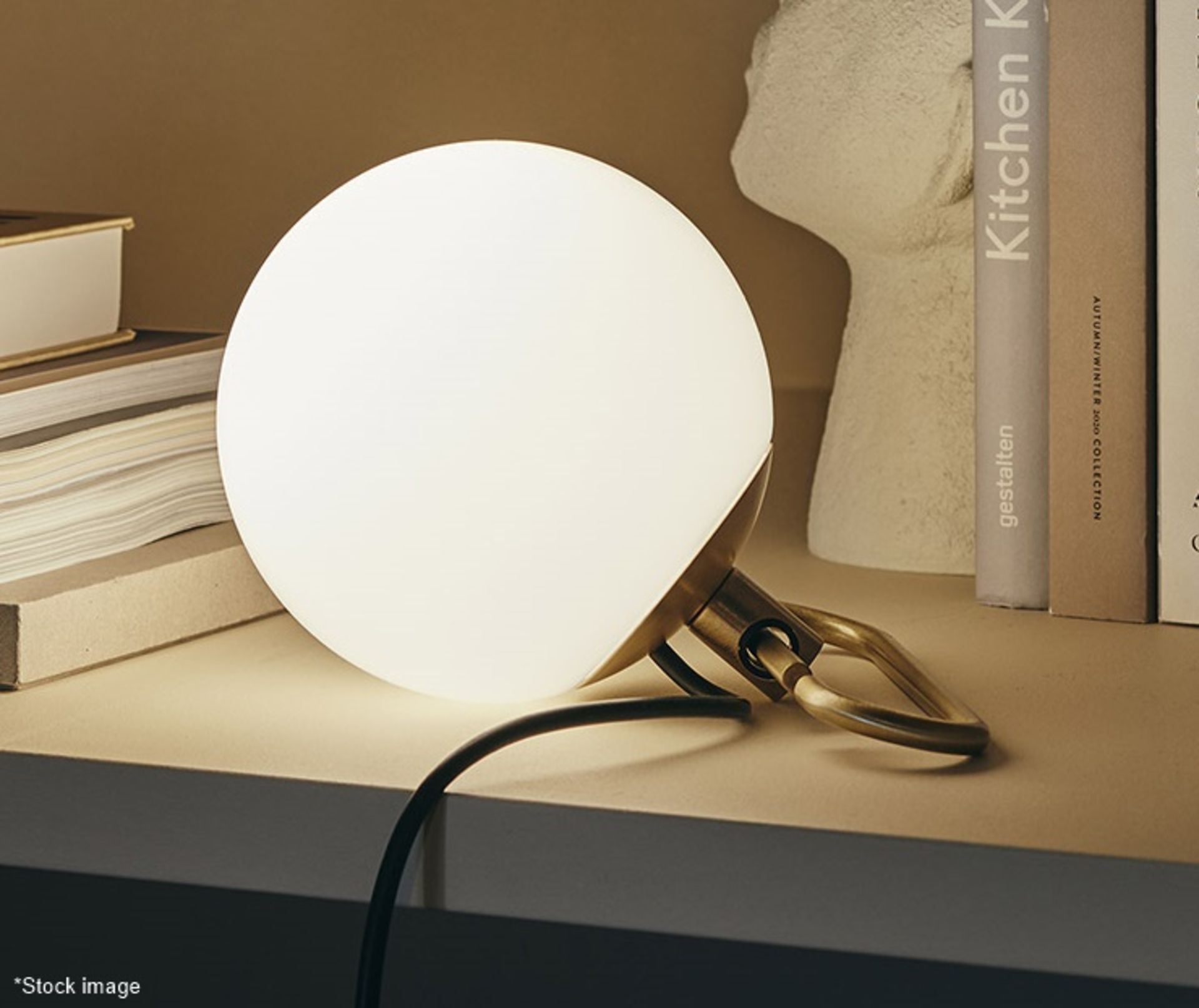 1 x ARTEMIDE 'NH1217' Designer Table Lamp With Blown Glass Diffuser - Original RRP £208.00 - Sealed - Image 3 of 5