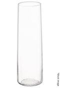 1 x LSA INTERNATIONAL 'Market' Mouth-blown Clear Glass Vase (35.5cm) - Unused Boxed Stock