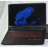 1 x Acer Nitro 5 Laptop Featuring a 17.3 Inch FHD Screen, Intel i5-10300H CPU, 8GB RAM, 256GB SSD