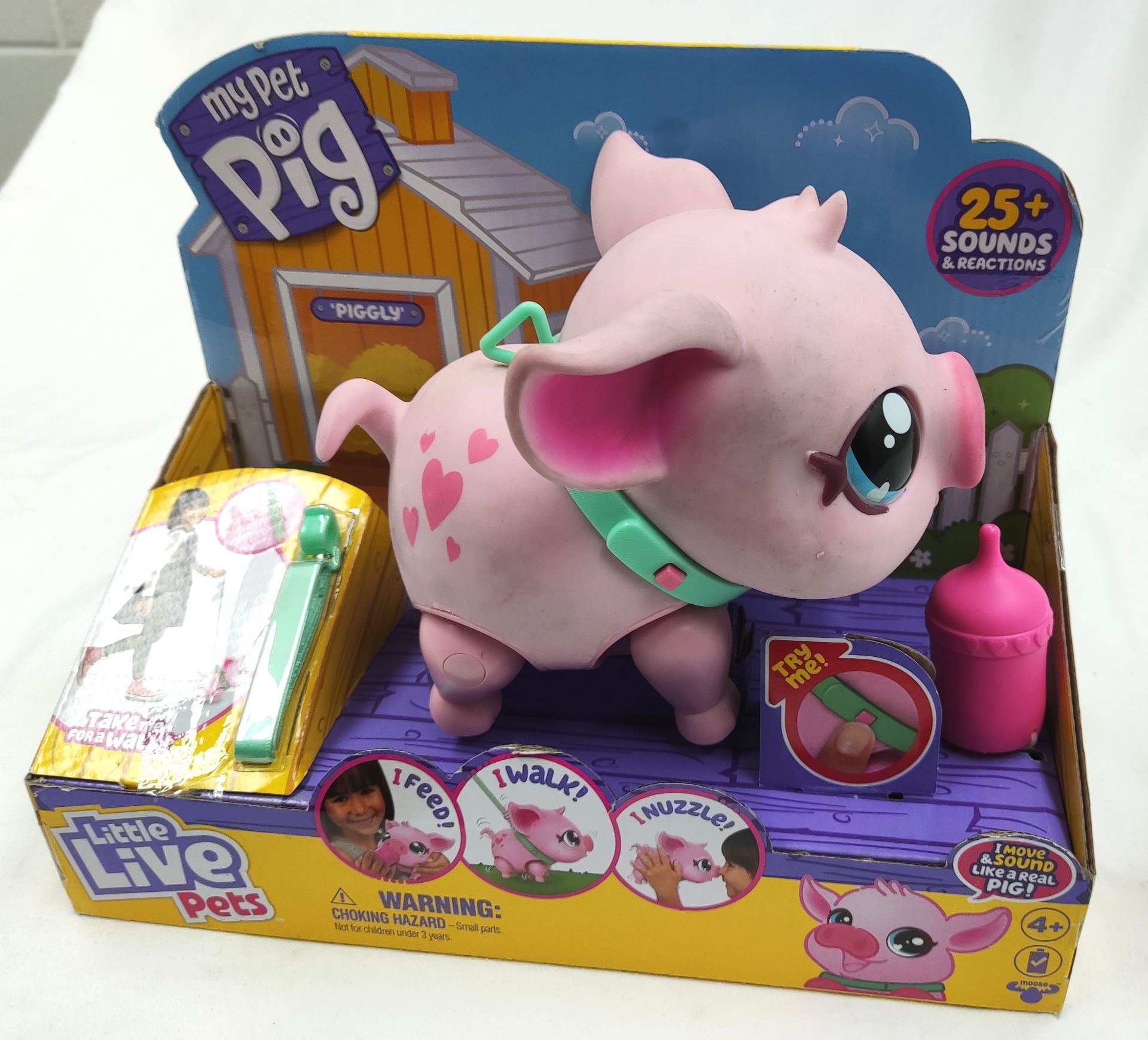 1 x LITTLE LIVE PETS My Pet Pig Piggly - New/Boxed - Image 4 of 8