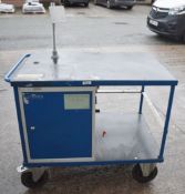 1 x RODATE Portable Computer Cart - Recently Removed From A World-renowned London Department Store -