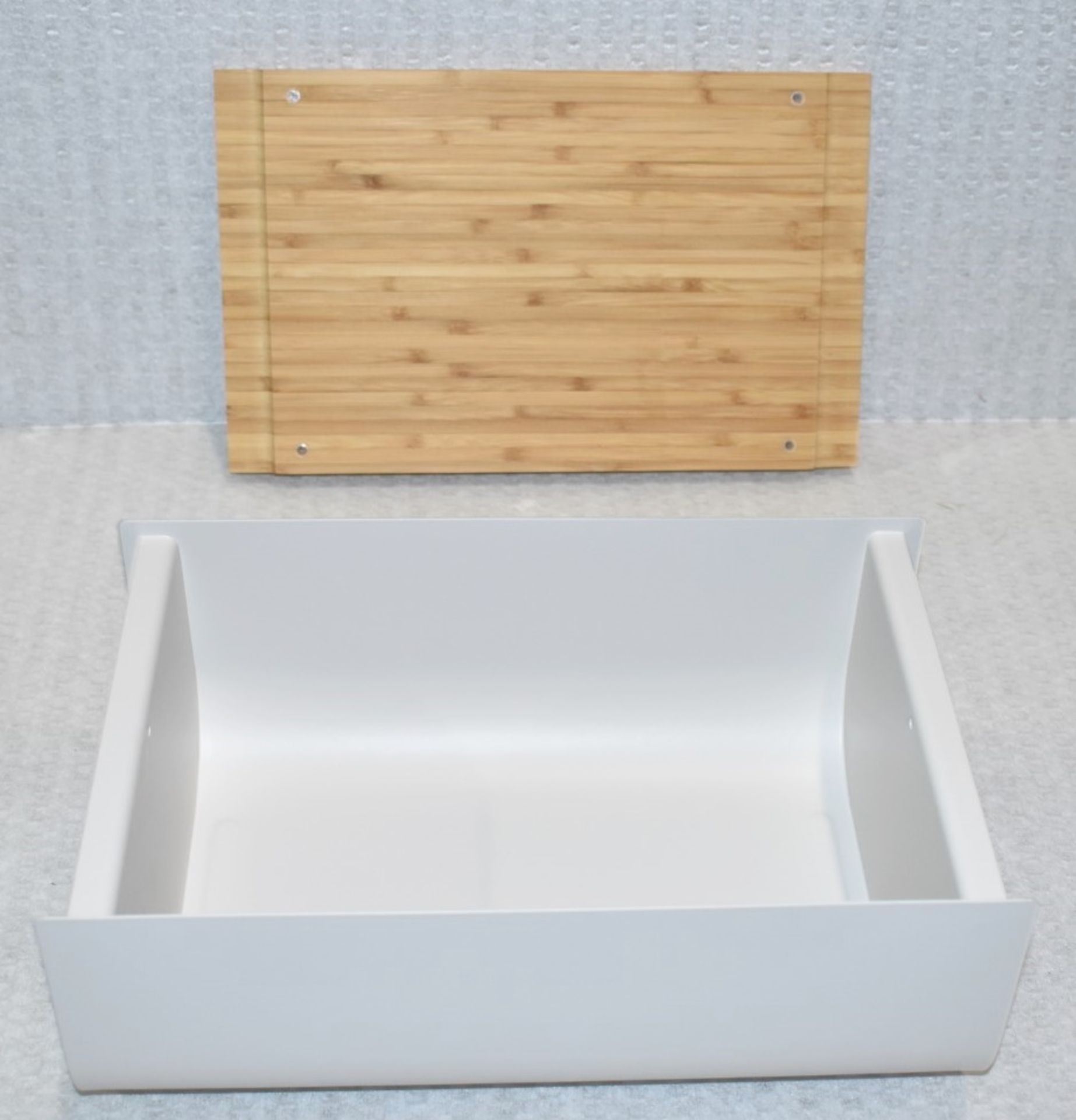 1 x ALESSI 'Mattina' Designer Bread Box (34cm) - £110.00 - Unused Boxed Stock - Image 6 of 7