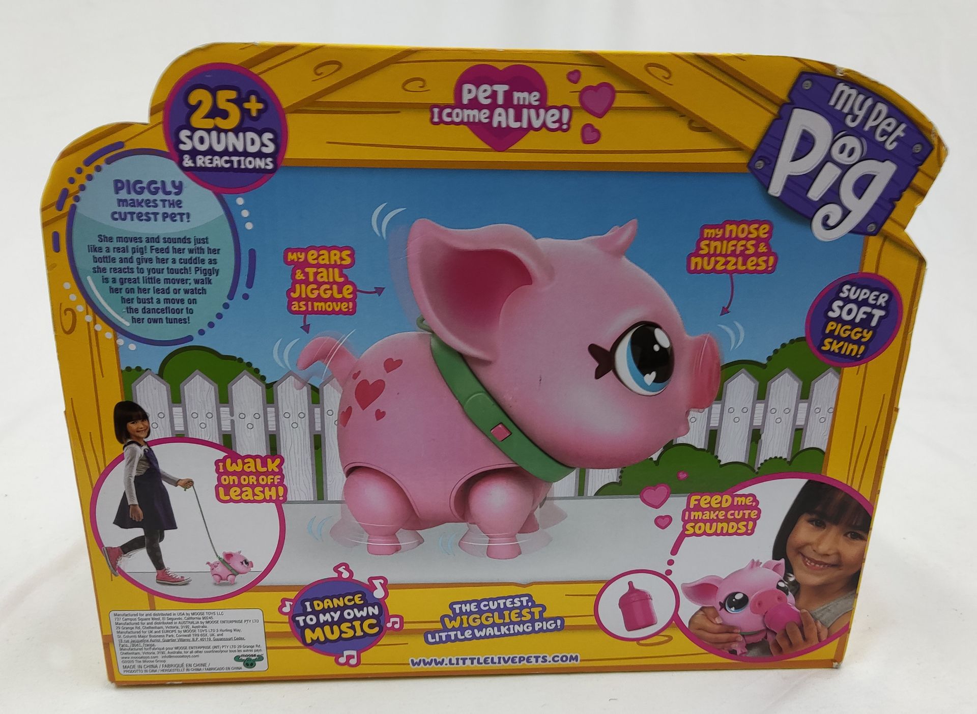 1 x LITTLE LIVE PETS My Pet Pig Piggly - New/Boxed - Image 3 of 8