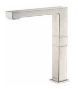 1 x Stonearth Vogue Stainless Steel High Riser Basin Mixer Tap With 360 Degree Swirl Spout RRP £375