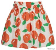 1 x STELLA MCCARTNEY KIDS Organic Cotton Clementine Skirt - Colour: Ecru - Original Price £64.00