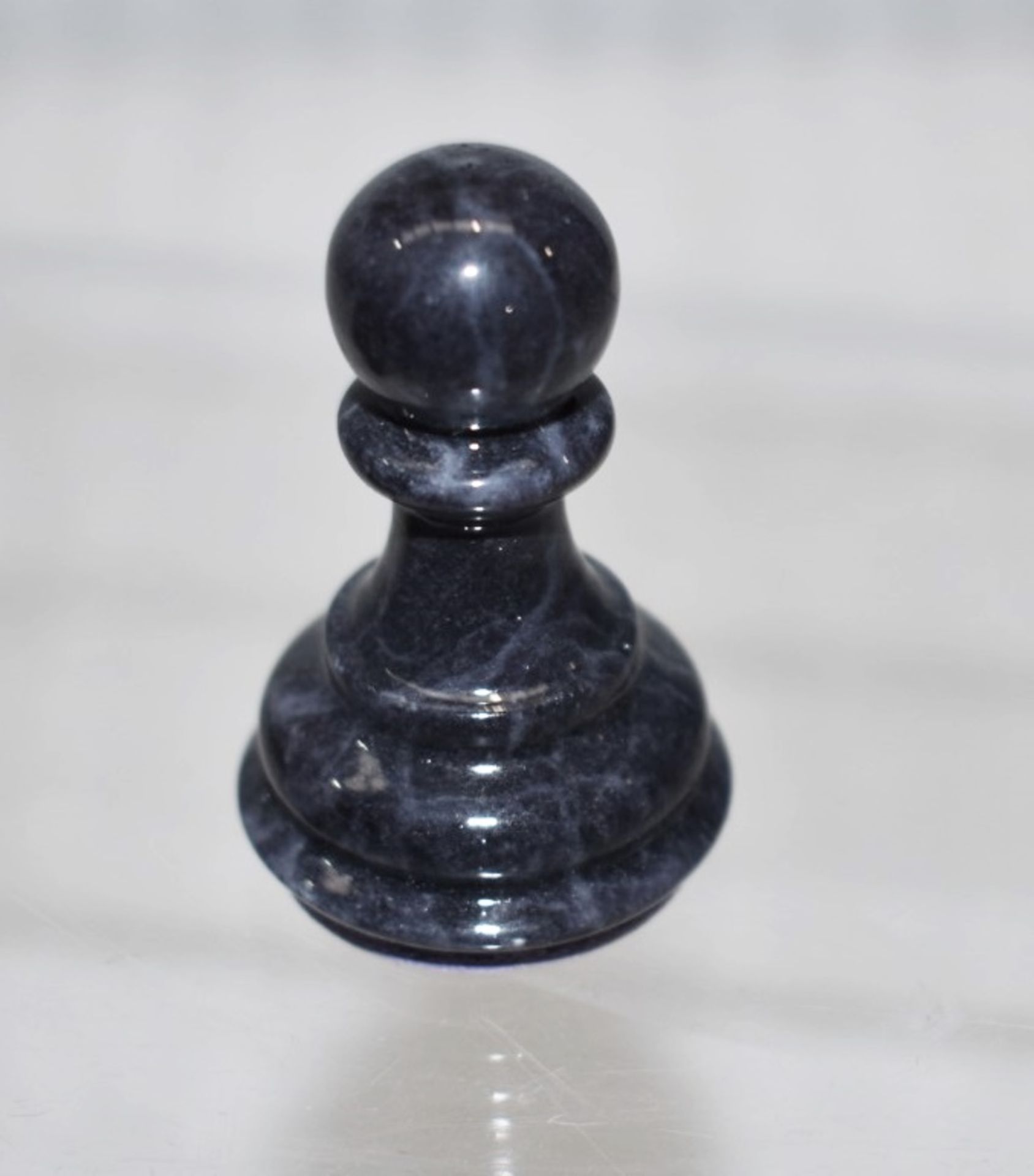 1 x PURLING Luxury Alabaster Stone Chess Set - Original Price £950.00 - Made In Italy *See Condition - Image 12 of 17