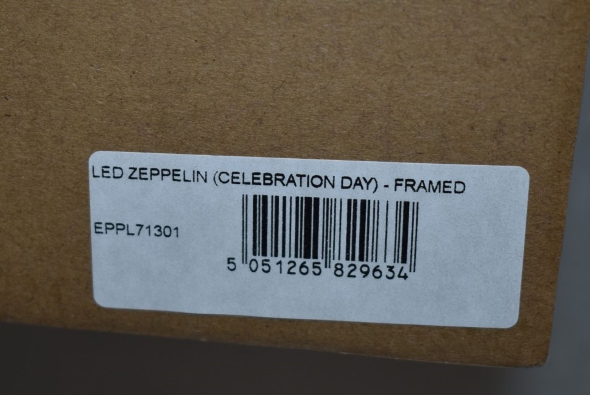 3 x Led Zeppelin Celebration Day Framed 3D Pictures - Size: 23 x 18.5 cms - Image 2 of 3