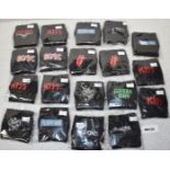 19 x Sweatbands Featuring Queen, Rolling Stones, Ramones, Guns N Roses, Greenday and More - RRP £19