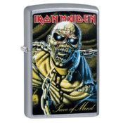 1 x Genuine Zippo Windproof Refillable Lighter - IRON MAIDEN - Presented in Gift Box - RRP £40