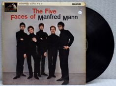 1 x MANFRED MANN The Five Faces Of Manfred Mann The Gramophone Co. Ltd. Records 1964 2 Sided 12 inch