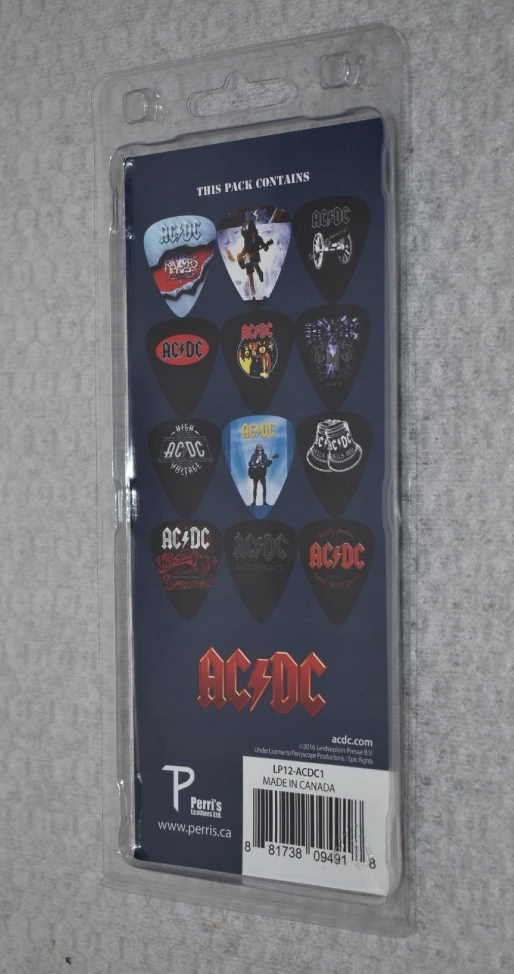 70 x Guitar Pick Multipacks By Perris - Bowie, Pink Floyd, Rush, Iron Maiden & ACDC - RRP £1,050 - Image 16 of 16