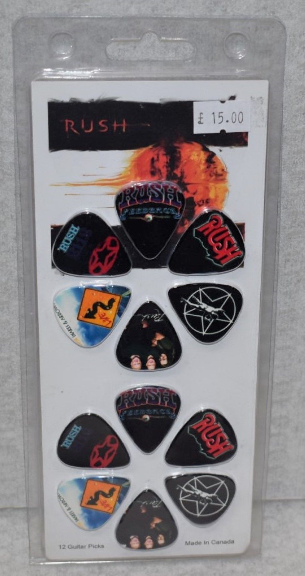 70 x Guitar Pick Multipacks By Perris - Bowie, Pink Floyd, Rush, Iron Maiden & ACDC - RRP £1,050 - Image 8 of 16