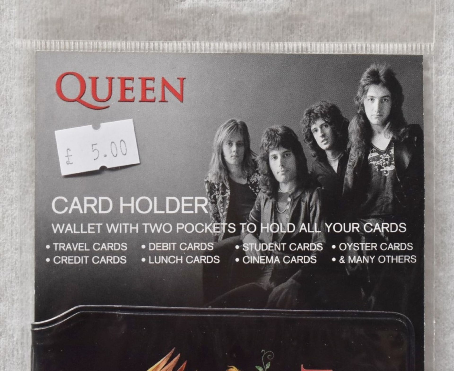 28 x Card Holder Wallets - Bowie, Nirvana, Rolling Stones, ACDC, Bob Marley, Queen - RRP £140 - Image 7 of 11