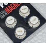 10 x Packs of Perri’s Fender Guitar Volume/Control Style Knob Fridge Magnets - Four Magnets in