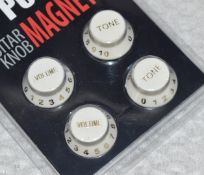 10 x Packs of Perri’s Fender Guitar Volume/Control Style Knob Fridge Magnets - Four Magnets in