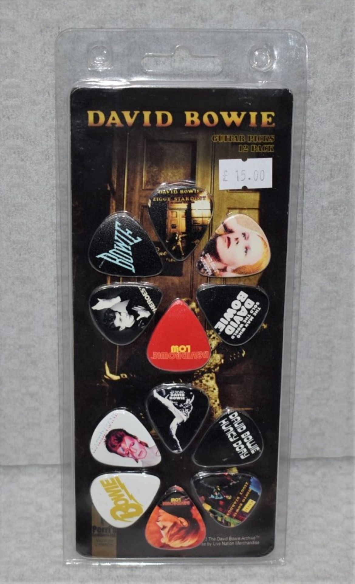 70 x Guitar Pick Multipacks By Perris - Bowie, Pink Floyd, Rush, Iron Maiden & ACDC - RRP £1,050 - Image 10 of 16
