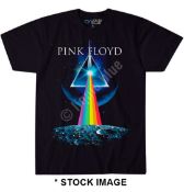 1 x PINK FLOYD Official Merchandise Dark Side Invasion Short Sleeve Men's T-Shirt by Liquid Blue -