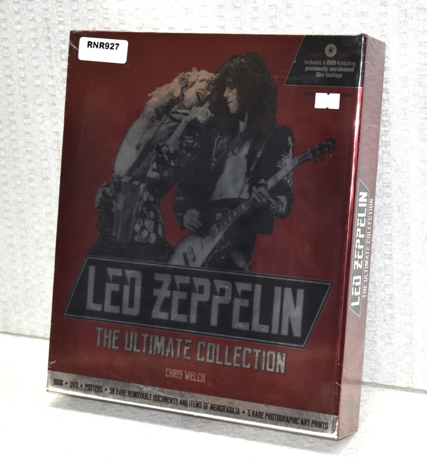 1 x Led Zeppelin The Ultimate Collection Box Set - Includes Book, Documents, DVD, Posters and Photos